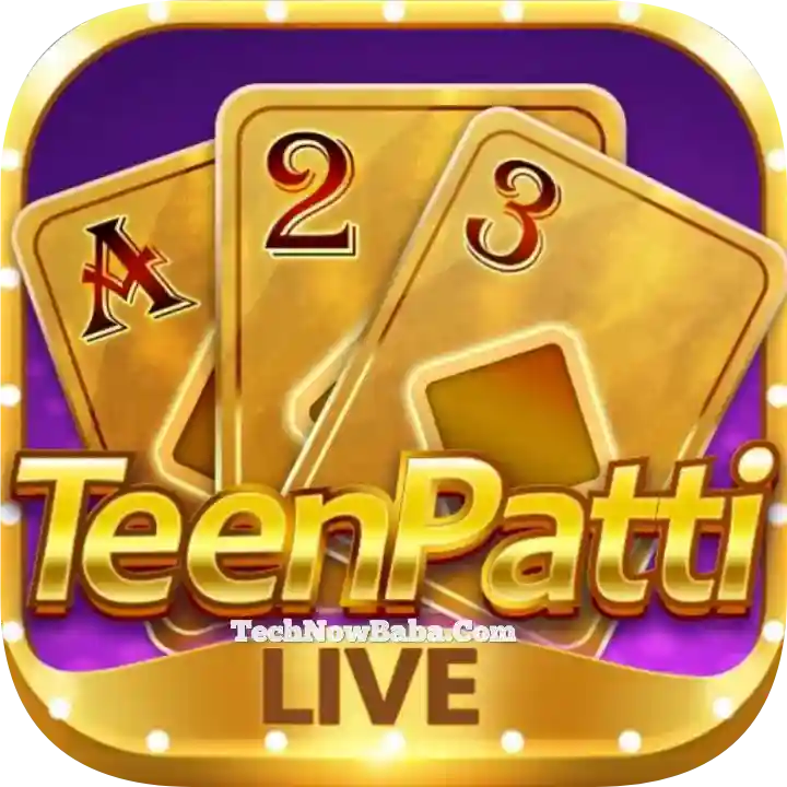 Teen Patti Live - Top 50 Teen Patti App List