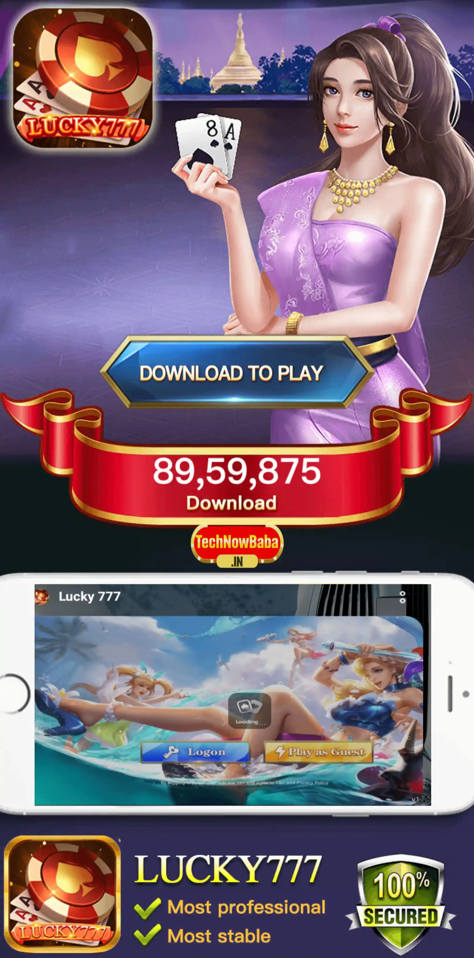 Lucky 777 App Download - Tech Now Baba All Rummy App