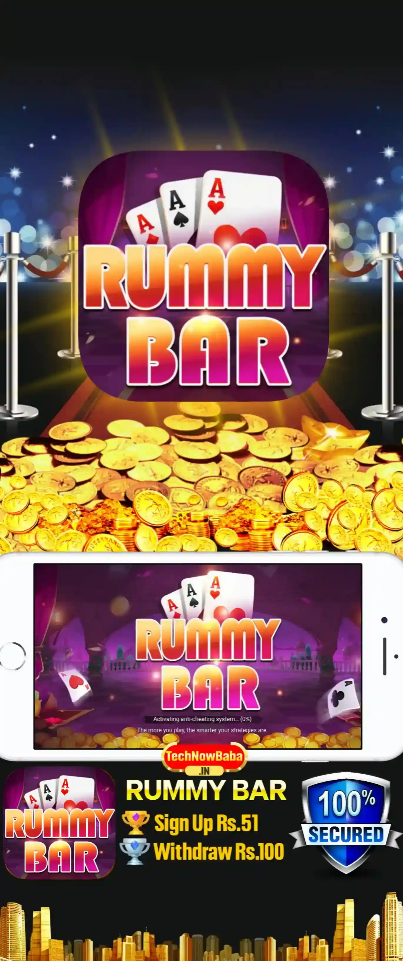 Rummy Bar App Download - Tech Now Baba All Rummy App