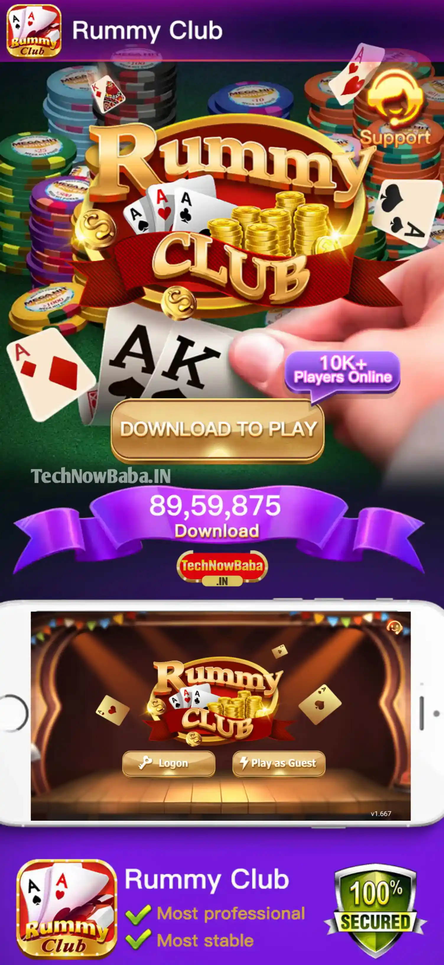 Rummy Club App Download Tech Now Baba