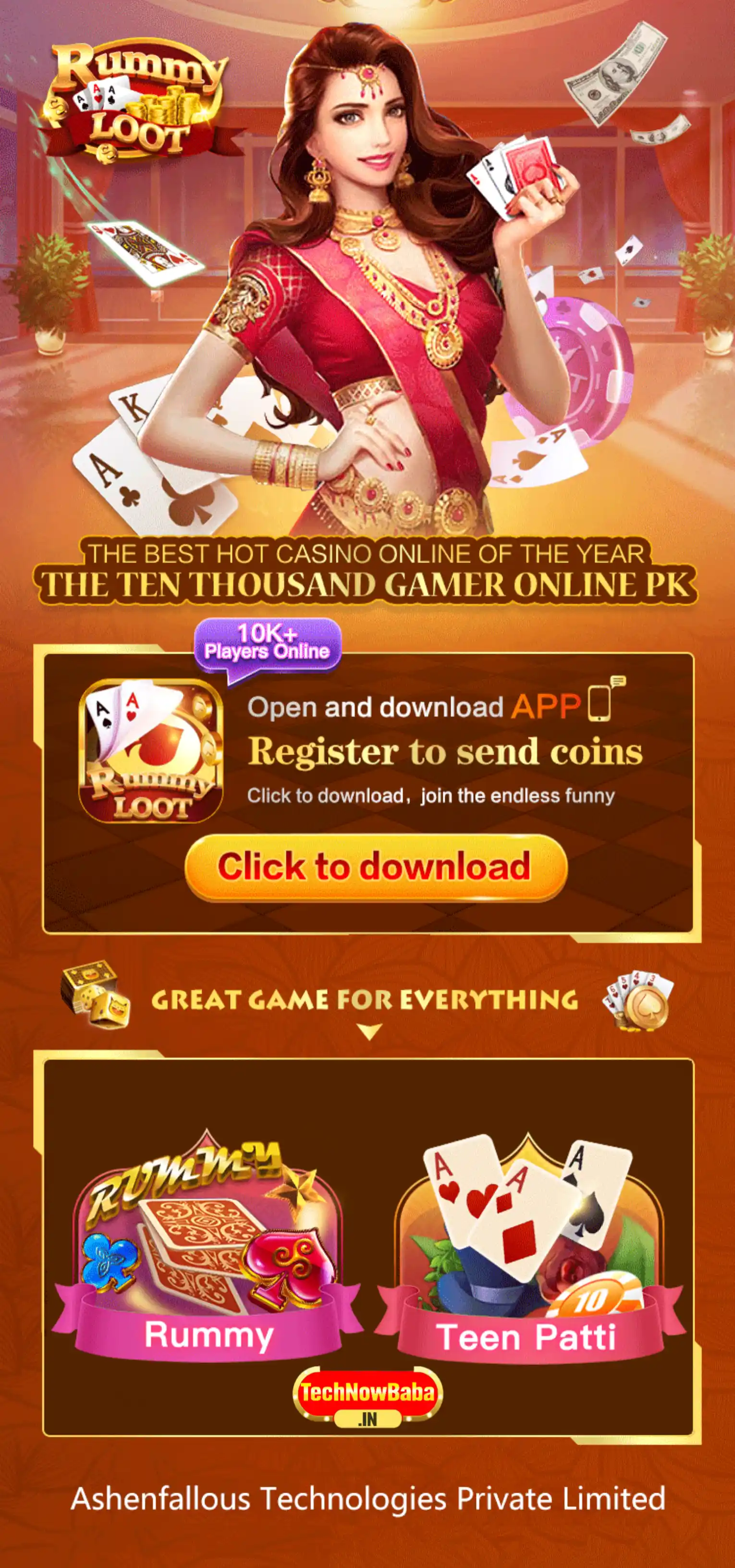 Rummy Loot App Download - Tech Now Baba All Rummy App